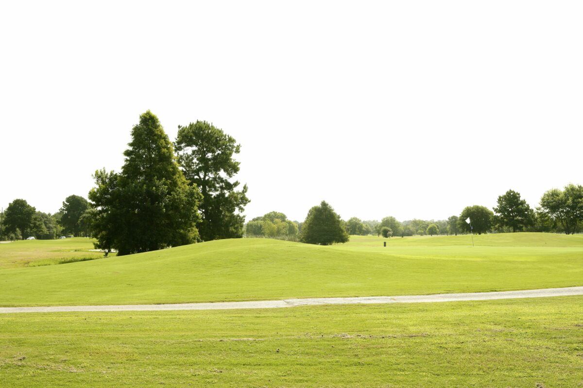 golf course kingsland texas with golf path and tee box
