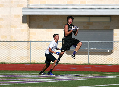 Marble Falls football Eric Cauble