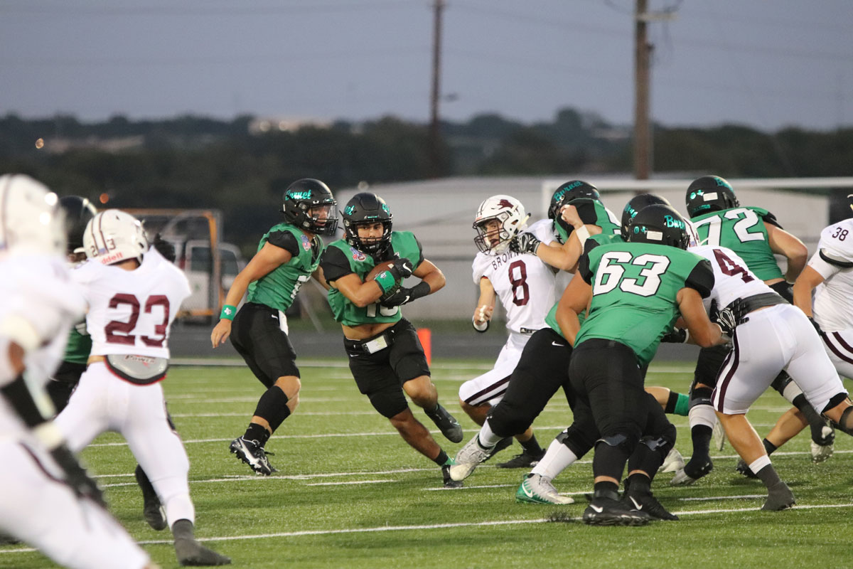 Brownwood beat Burnet 36-22 on Sept. 18, 2020