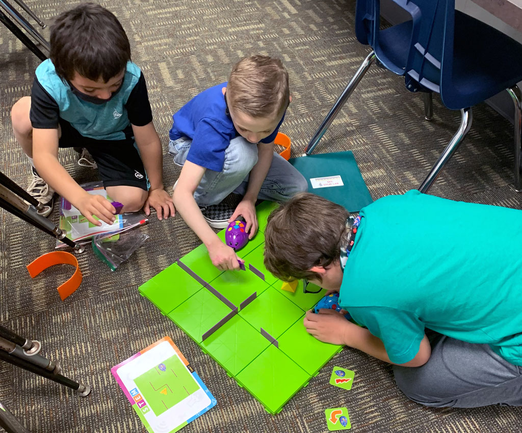 Shady Grove Elementary STEAM Lab lets students explore, experiment, and