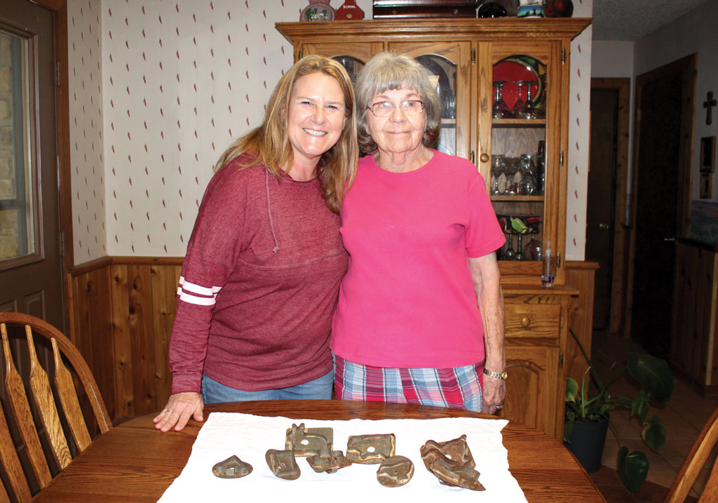 Becky Reed and her mother, Faye Huebner