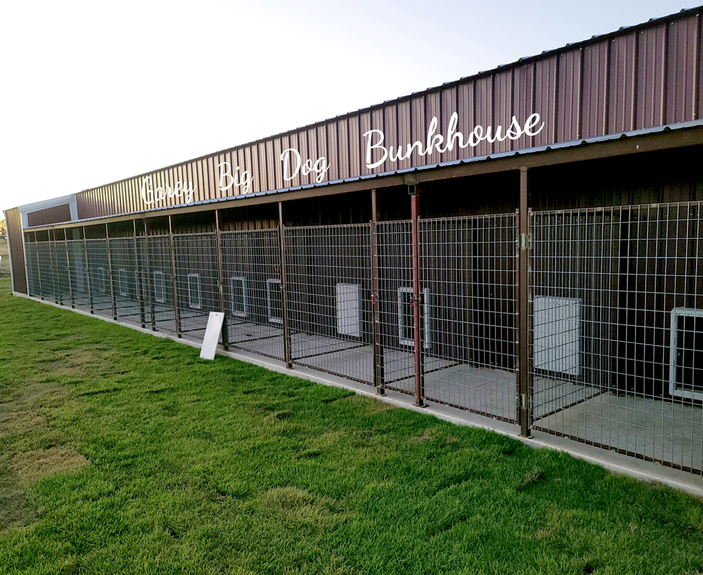 Garey Big Dog Bunkhouse at Living Grace Canine Ranch in Bertram