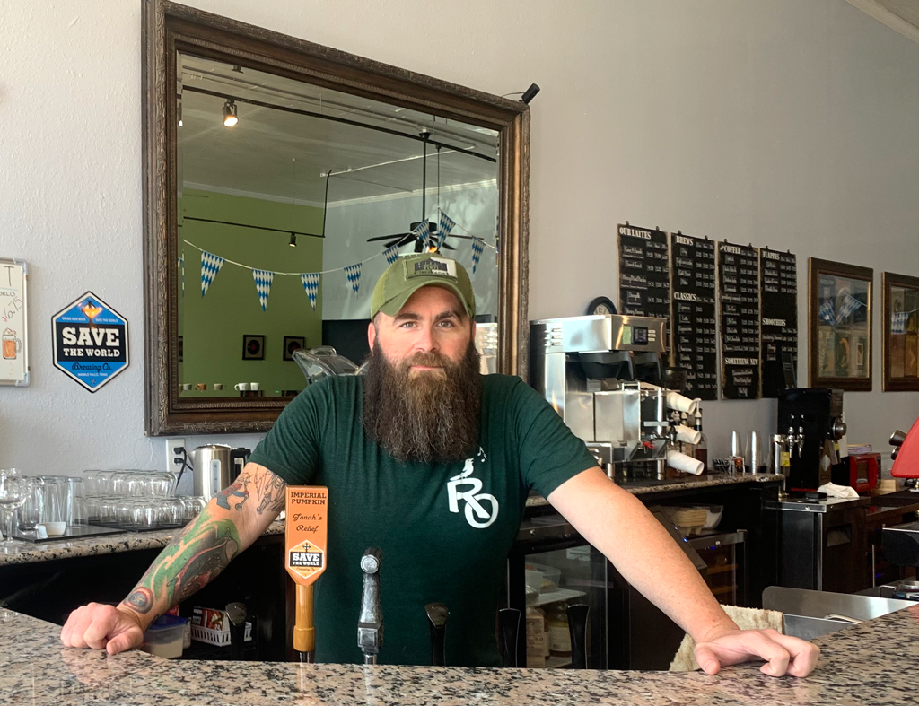 Justin Watson, manager of The Ragtime Oriole