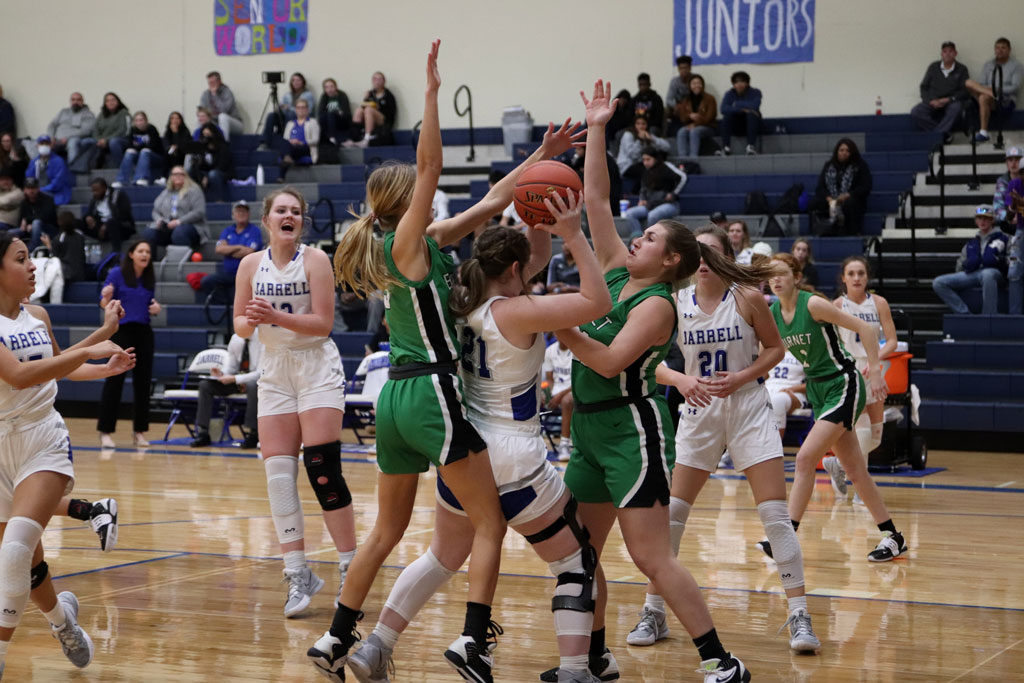 Burnet vs. Jarrell girls' basketball