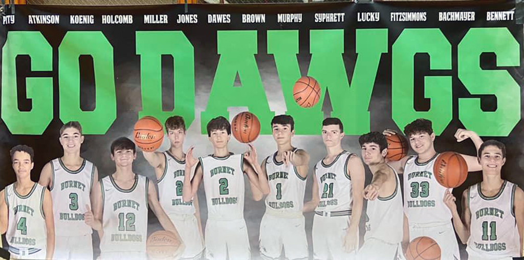 Burnet Bulldogs 2021-22 basketball team