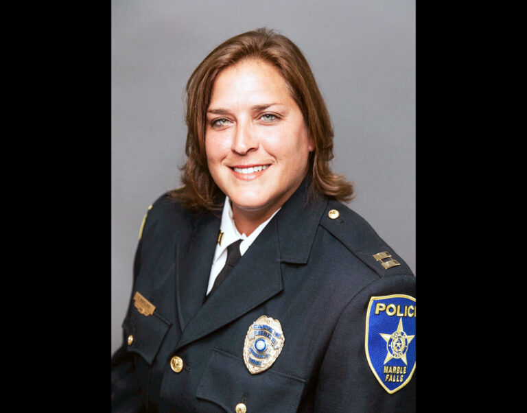 Ratliff named Marble Falls assistant police chief, first woman to hold