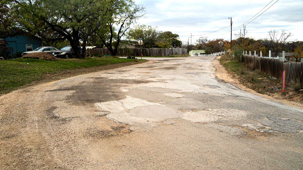 Granite Shoals targets ragged roads