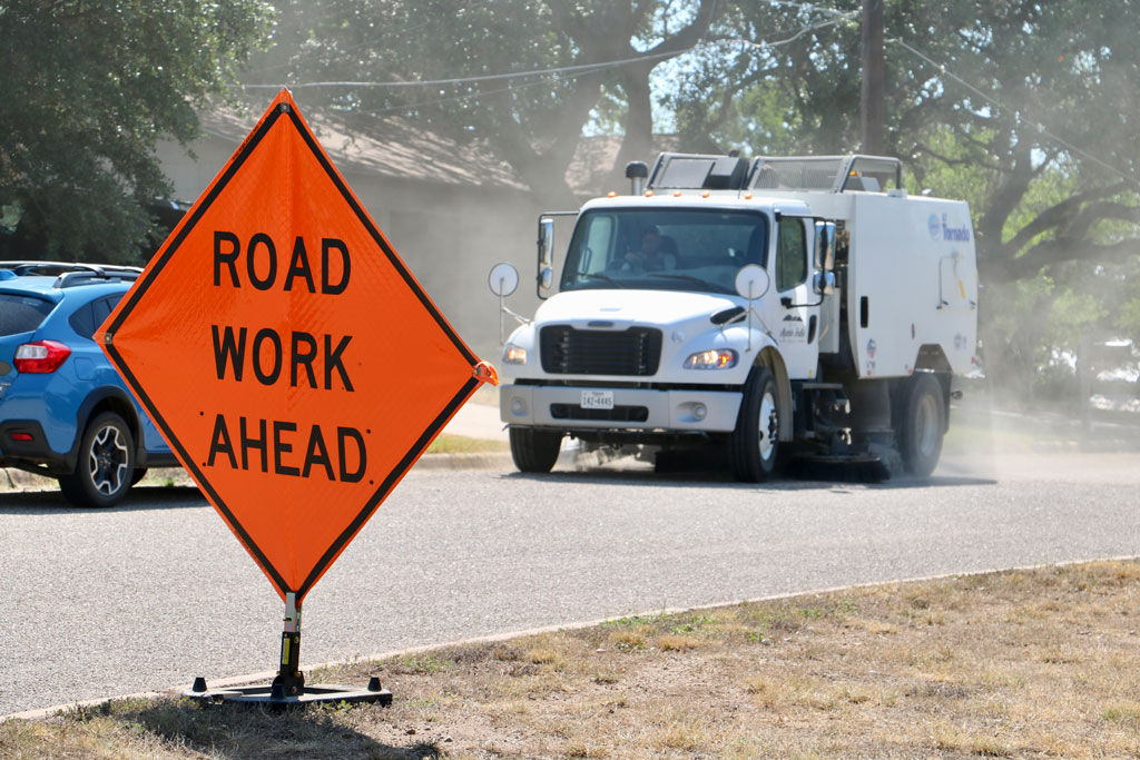 Week of road resurfacing begins in Marble Falls