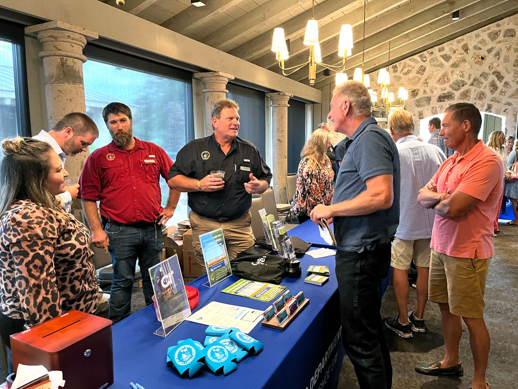 Full house at Horseshoe Bay town hall