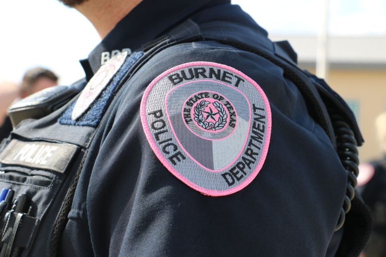 police unveil pink and purple patrol car for two causes