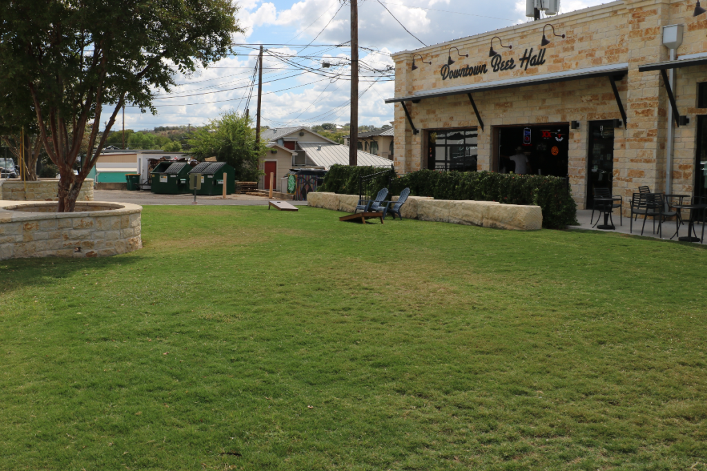 Harmony Park in downtown Marble Falls